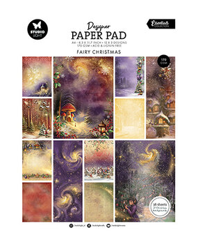 Studio Light Essentials Fairy Christmas A4 Paper Pad (SL-ES-DPP337) Studio Light Essentials Fairy Christmas A4 Paper Pad (SL-ES-DPP337)