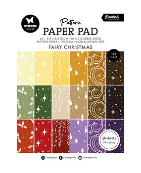 Studio Light Essentials Fairy Christmas A5 Pattern Paper Pad (SL-ES-PPP342) Studio Light Essentials Fairy Christmas A5 Pattern Paper Pad (SL-ES-PPP342)