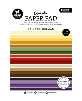 Studio Light Essentials Fairy Christmas A5 Paper Pad (SL-ES-UPP340) Studio Light Essentials Fairy Christmas A5 Paper Pad (SL-ES-UPP340)