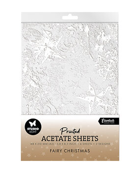 Studio Light Christmas Essentials Fairies Christmas A5 Acetate Sheets (SL-ES-ACS18) Studio Light Christmas Essentials Fairies Christmas A5 Acetate Sheets (SL-ES-ACS18)