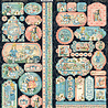 Graphic 45 Alice's Tea Party Stickers (4502362) (OUTLET) Graphic 45 Alice's Tea Party Stickers (4502362) (OUTLET)