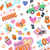 American Crafts Cutie Pie Stickers (89pcs) (34027437) (OUTLET) American Crafts Cutie Pie Stickers (89pcs) (34027437) (OUTLET)