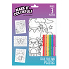 American Crafts Color Your Own Kit Puzzle Critters Makes 3 (9pcs) (34027536) (OUTLET) American Crafts Color Your Own Kit Puzzle Critters Makes 3 (9pcs) (34027536) (OUTLET)