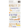 American Crafts Hello Little Boy Thickers Phrase Foam with Gold Foil (136pcs) (34030018) (OUTLET) American Crafts Hello Little Boy Thickers Phrase Foam with Gold Foil (136pcs) (34030018) (OUTLET)