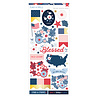 American Crafts Flags and Frills 6x12 Inch Stickers (34030315) (OUTLET) American Crafts Flags and Frills 6x12 Inch Stickers (34030315) (OUTLET)