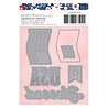 American Crafts Flags and Frills Dies (34030324) (OUTLET) American Crafts Flags and Frills Dies (34030324) (OUTLET)