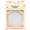 American Crafts Handmade Paper Mould and Deckle Kit Hexagon (34030783) (OUTLET) American Crafts Handmade Paper Mould and Deckle Kit Hexagon (34030783) (OUTLET)