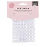 Vaessen Creative Zelfklevend Klittenband Vierkant 10x10 mm (1009-013)