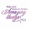 Couture Creations Everyday Sentiments Hotfoil Stamp Amazing Things (CO725837) (OUTLET) Couture Creations Everyday Sentiments Hotfoil Stamp Amazing Things (CO725837) (OUTLET)