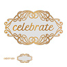 Couture Creations Celebrate Tag Cut, Foil and Emboss Die (CO726855) (OUTLET) Couture Creations Celebrate Tag Cut, Foil and Emboss Die (CO726855) (OUTLET)