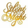 Couture Creations Silent Night Sentiment Hotfoil Stamp (CO726921) (OUTLET) Couture Creations Silent Night Sentiment Hotfoil Stamp (CO726921) (OUTLET)