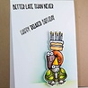 Jane's Doodles Belated Birthday Clear Stamps (JD022) (OUTLET) Jane's Doodles Belated Birthday Clear Stamps (JD022) (OUTLET)