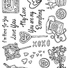 The Card Hut Romantic Explosion Clear Stamps (SSB007) (OUTLET) The Card Hut Romantic Explosion Clear Stamps (SSB007) (OUTLET)