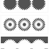 The Crafter's Workshop Triple Daisies Slimline Layered Stencil (TCW6023) (OUTLET) The Crafter's Workshop Triple Daisies Slimline Layered Stencil (TCW6023) (OUTLET)