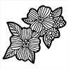 The Crafter's Workshop Dogwood Pair 6x6 Inch Stencil (TCW984s) (OUTLET) The Crafter's Workshop Dogwood Pair 6x6 Inch Stencil (TCW984s) (OUTLET)