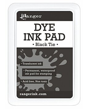 Ranger Dye Ink Pad Black Tie (RDP42822) Ranger Dye Ink Pad Black Tie (RDP42822)