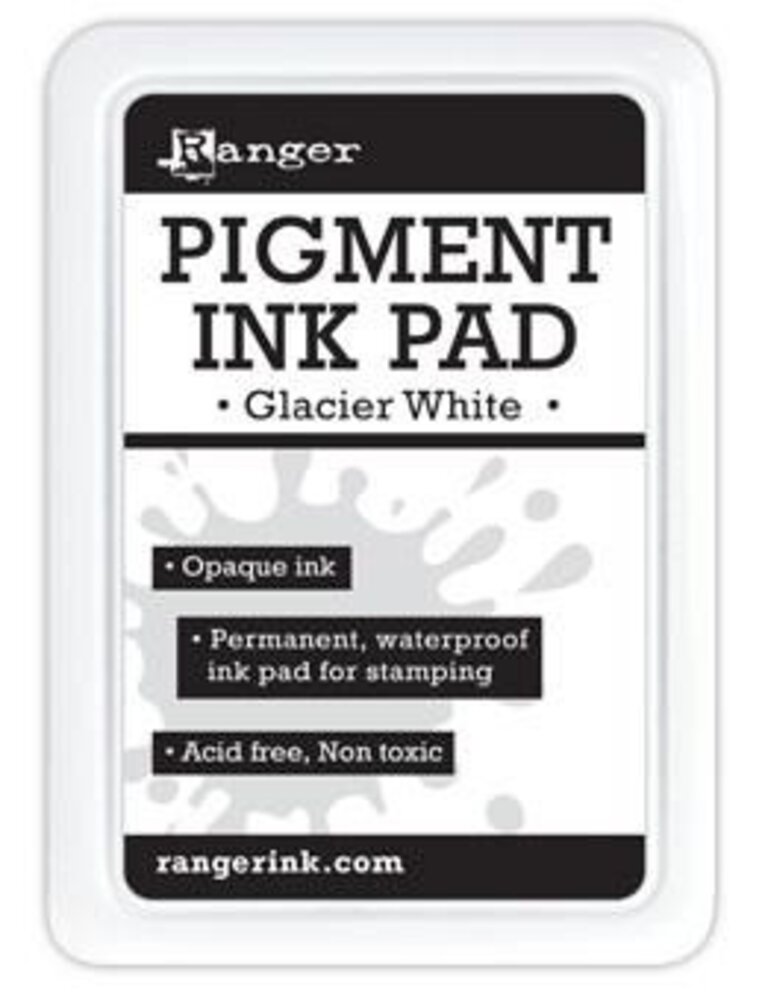 Ranger Dye Ink Pad Glacier White (RDP43089) Ranger Dye Ink Pad Glacier White (RDP43089)