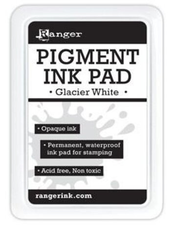 Ranger Dye Ink Pad Glacier White (RDP43089) Ranger Dye Ink Pad Glacier White (RDP43089)