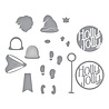 Spellbinders Holly Jolly Gnome Etched Dies (S4-1223) (OUTLET) Spellbinders Holly Jolly Gnome Etched Dies (S4-1223) (OUTLET)