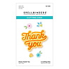 Spellbinders Floral Thank You Etched Dies (S4-1283) (OUTLET) Spellbinders Floral Thank You Etched Dies (S4-1283) (OUTLET)