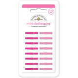 Doodlebug Design Inc. Bubblegum Mini Clothespins (16pcs) (4440)