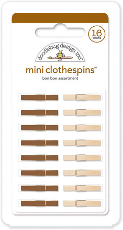 Doodlebug Design Inc. Bon Bon Mini Clothespins (16pcs) (4449) Doodlebug Design Inc. Bon Bon Mini Clothespins (16pcs) (4449)