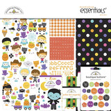 Doodlebug Design Inc. Ghost Town 12x12 Inch Essentials Kit (7046)