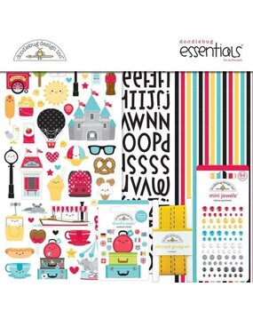 Doodlebug Design Inc. Fun at the Park 12x12 Inch Essentials Kit (7343)