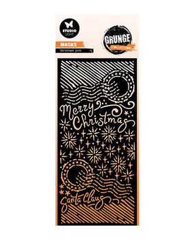Studio Light Grunge Christmas Post Masking Stencil (SL-GR-MASK351) Studio Light Grunge Christmas Post Masking Stencil (SL-GR-MASK351)