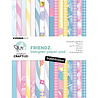 Creative Craftlab PRE-ORDER Friendz Bubblicious A5 Paper Pad (CCL-FR-DPP358) Creative Craftlab PRE-ORDER Friendz Bubblicious A5 Paper Pad (CCL-FR-DPP358)
