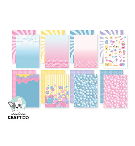 Creative Craftlab Friendz Bubblicious A5 Paper Pad (CCL-FR-DPP358) Creative Craftlab Friendz Bubblicious A5 Paper Pad (CCL-FR-DPP358)