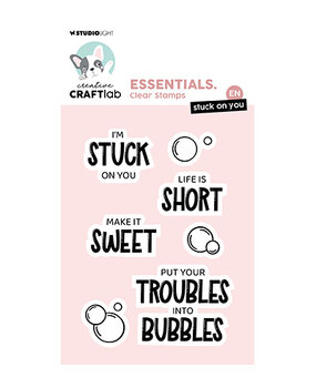 Creative Craftlab Essentials Clear Stamp Stuck on you (CCL-ES-STAMP865) Creative Craftlab Essentials Clear Stamp Stuck on you (CCL-ES-STAMP865)