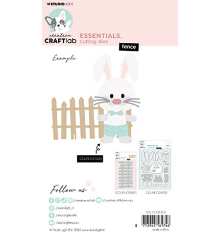 Creative Craftlab Essentials Dies Fence (CCL-ES-CD1031) Creative Craftlab Essentials Dies Fence (CCL-ES-CD1031)