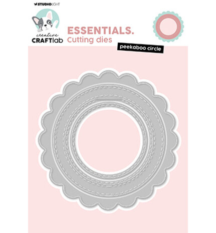 Creative Craftlab Essentials Dies Peekaboo Circle (CCL-ES-CD1032)