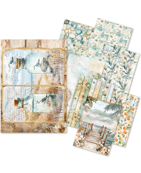 Ciao Bella Papercrafting Mixed Rice Papers A5 Summer Days (CBRS017) Ciao Bella Papercrafting Mixed Rice Papers A5 Summer Days (CBRS017)