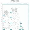 Studio Light Blooming Butterfly Cutting Die Shaker Labels (SL-BB-CD482) (OUTLET) Studio Light Blooming Butterfly Cutting Die Shaker Labels (SL-BB-CD482) (OUTLET)