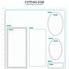 Studio Light Card Passe Partout Slim Oval Essentials Cutting Dies (SL-ES-CD445) (OUTLET) Studio Light Card Passe Partout Slim Oval Essentials Cutting Dies (SL-ES-CD445) (OUTLET)