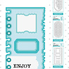 Studio Light Slimline Page Ticket Cutting Dies (SL-ES-CD81) (OUTLET) Studio Light Slimline Page Ticket Cutting Dies (SL-ES-CD81) (OUTLET)