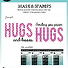 Studio Light Hugs Sentiments Essentials Mask & Stamp (SL-ES-MST04) (OUTLET) Studio Light Hugs Sentiments Essentials Mask & Stamp (SL-ES-MST04) (OUTLET)