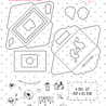 Studio Light Small Postal Stamp Envelopes Stamp & Die (SL-ES-SCD14) (OUTLET) Studio Light Small Postal Stamp Envelopes Stamp & Die (SL-ES-SCD14) (OUTLET)