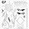 Studio Light Quirky Long Flowers Clear Stamps (SL-ES-STAMP119) (OUTLET) Studio Light Quirky Long Flowers Clear Stamps (SL-ES-STAMP119) (OUTLET)
