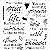 Studio Light You are an Artist Clear Stamps (SL-ES-STAMP121) (OUTLET) Studio Light You are an Artist Clear Stamps (SL-ES-STAMP121) (OUTLET)