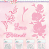 Studio Light Little Blossom Cutting Dies Love Friends (SL-LB-CD197) (OUTLET) Studio Light Little Blossom Cutting Dies Love Friends (SL-LB-CD197) (OUTLET)