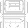 Studio Light Two Planner Pockets Planner Dies (SL-PES-CD112) (OUTLET) Studio Light Two Planner Pockets Planner Dies (SL-PES-CD112) (OUTLET)
