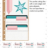 Studio Light Two Planner Pockets Planner Dies (SL-PES-CD112) (OUTLET) Studio Light Two Planner Pockets Planner Dies (SL-PES-CD112) (OUTLET)