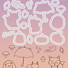 Studio Light Sweet Stories Stamp & Die Autumn (SL-SS-SCD49) (OUTLET) Studio Light Sweet Stories Stamp & Die Autumn (SL-SS-SCD49) (OUTLET)