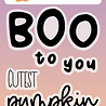 Studio Light Sweet Stories Clear Stamp Boo To You Quotes Large (SL-SS-STAMP271) (OUTLET) Studio Light Sweet Stories Clear Stamp Boo To You Quotes Large (SL-SS-STAMP271) (OUTLET)