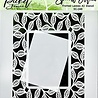 Picket Fence Studios Framed Leaves 6x6 Inch Stencil (SC-246) (OUTLET) Picket Fence Studios Framed Leaves 6x6 Inch Stencil (SC-246) (OUTLET)