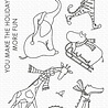 My Favorite Things Christmas Safari Clear Stamps (CS-590) (OUTLET) My Favorite Things Christmas Safari Clear Stamps (CS-590) (OUTLET)