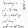 My Favorite Things All-Occasion Scripted Greetings Clear Stamps (CS-656) (OUTLET) My Favorite Things All-Occasion Scripted Greetings Clear Stamps (CS-656) (OUTLET)